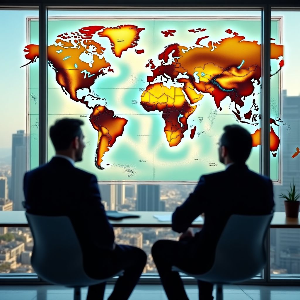 Fundadores de PetroInvest Argentina en oficina corporativa